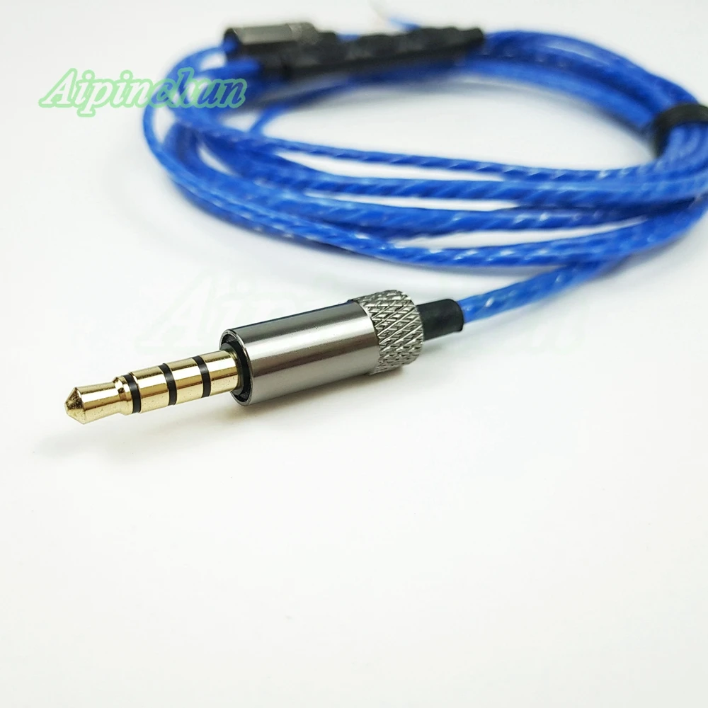 Кабель для наушников Aipinchun с разъемом 3,5 мм, с микрофоном