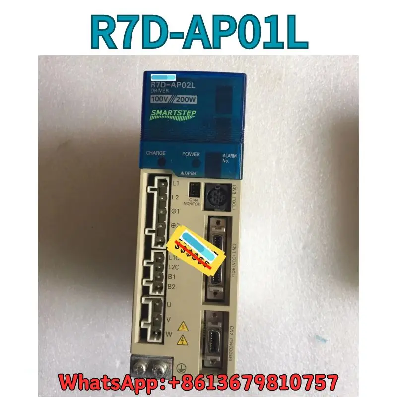 

Used Servo driver R7D-AP02L test OK Fast Shipping