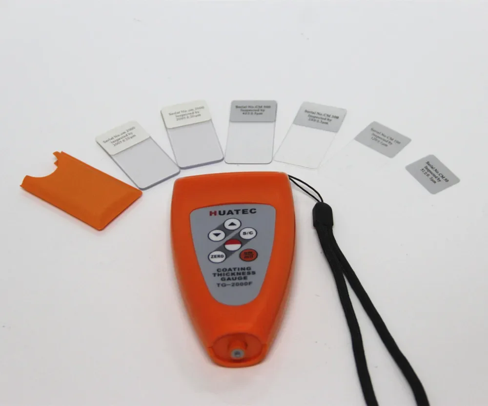 HUATEC Eddy current 0 - 2000um 0.1mm Coating thickness gauge TG-2000