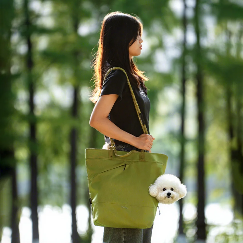 Truelove Dog Carrier Bag Portable Pet Sling Bag Breathable Waterproof Small Dog Cat Carrier Travel Shoulder Handbag TLB5381