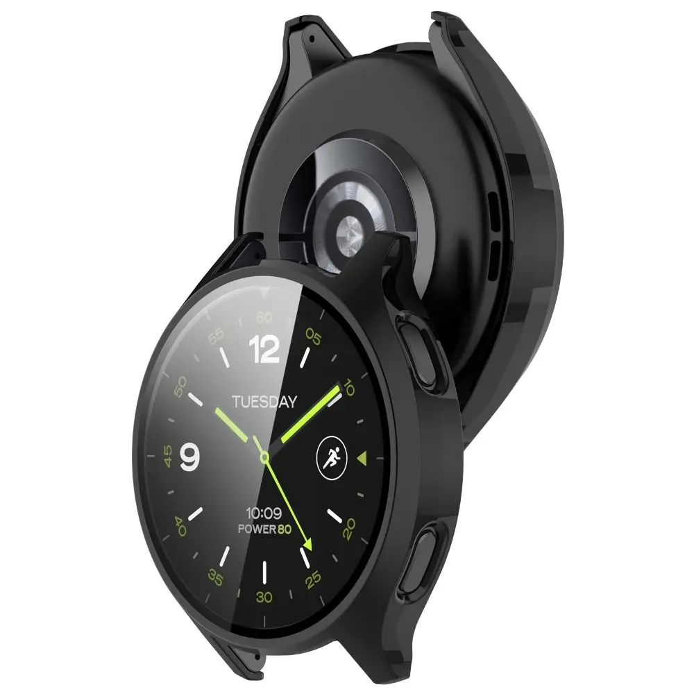 Étui de protection PC + Guatemala pour montre intelligente, accessoires de protection d'écran, coque à bord dur pour Xiaomi Watch 2, nouveau