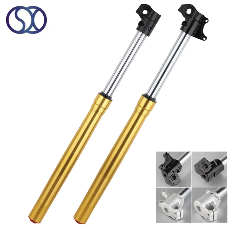 800MM Dirt Bike Seat Shock Absorber Hydraulic Single Double Adjustable Motorcycle Inverted Front Fork Shock Absorber