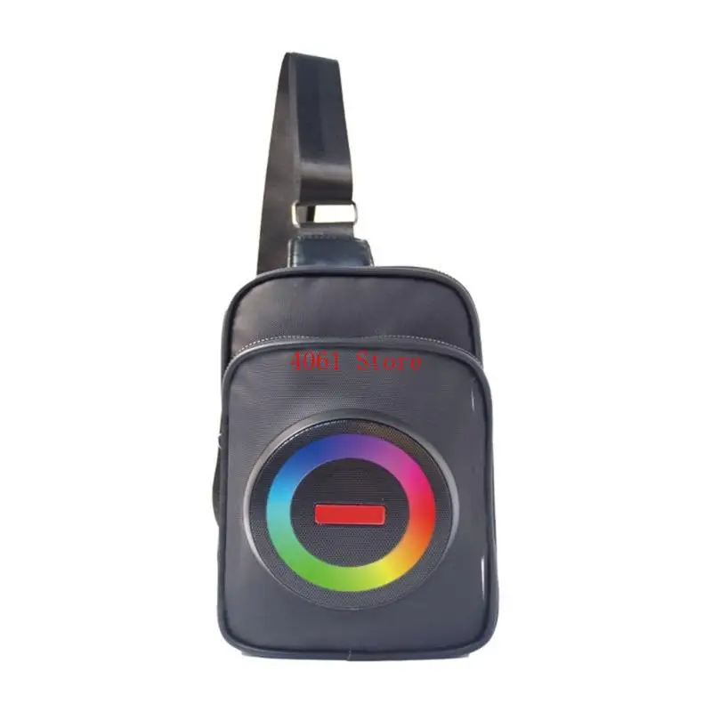 

Flexible Crossbody Bag Lecturer For Hiking Camping Constructed In RADIO Radio And LED Radiances