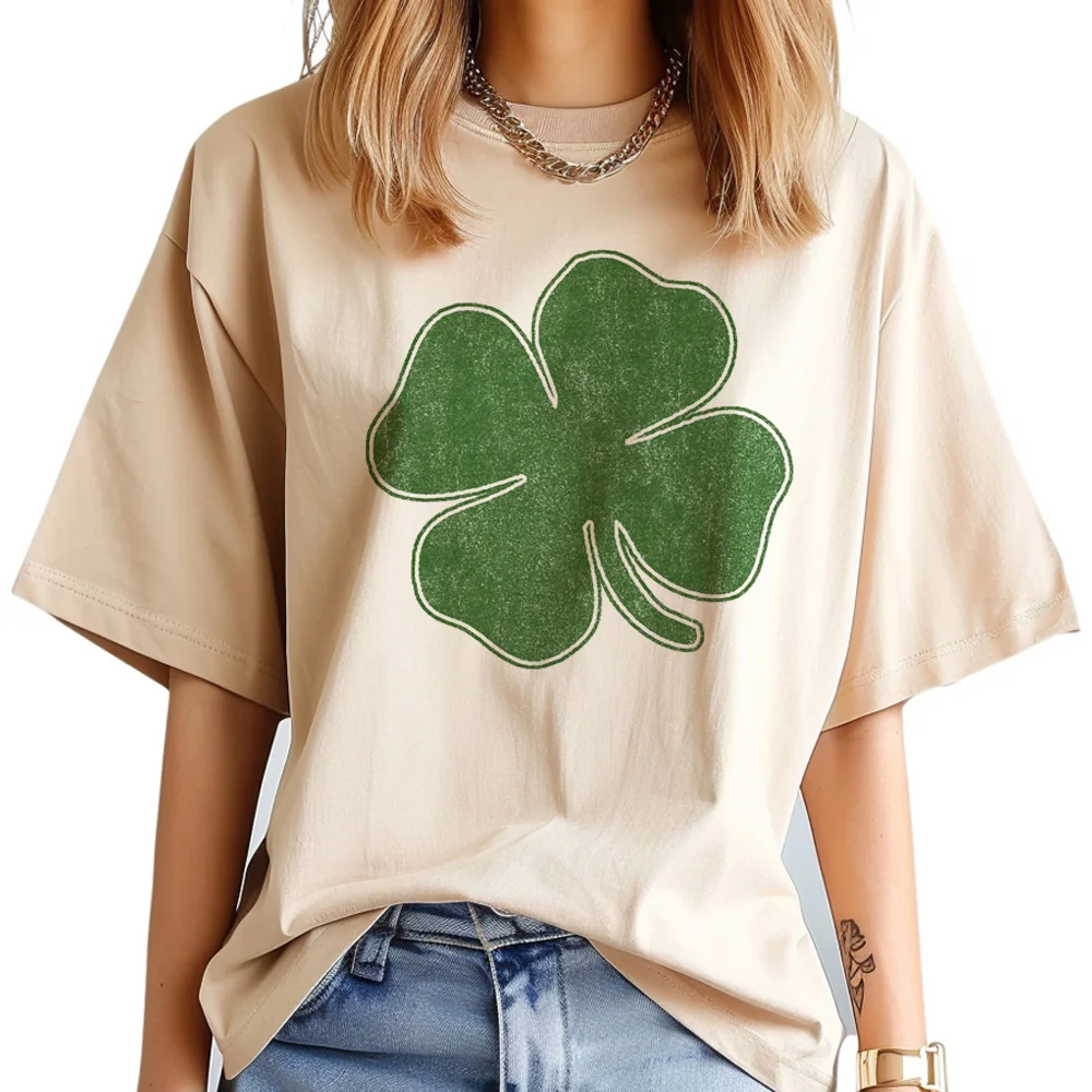 Irland Top Frauen Designer Sommer Harajuku Top weibliche Grafik Kleidung