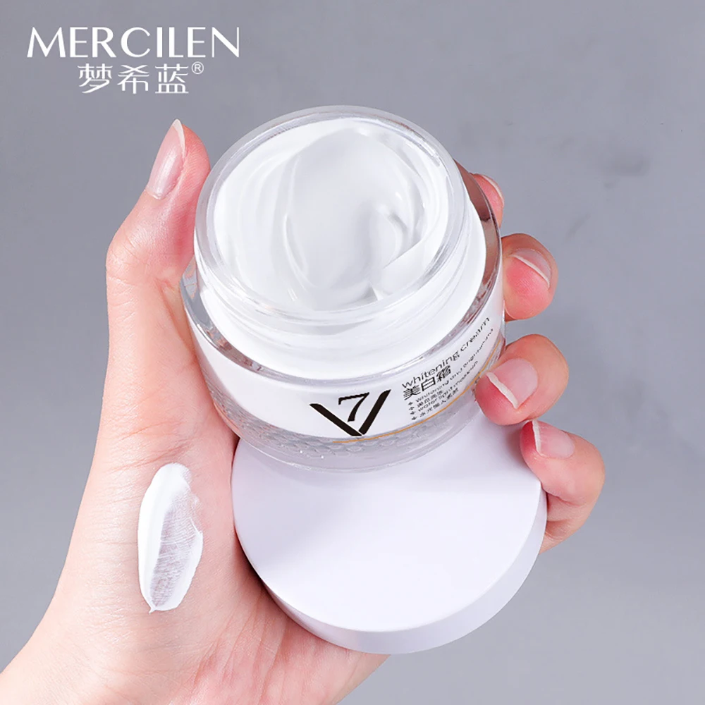Women's Beauty Face Cream Whitening Natural Cream Moisturizing Lazy Base Cream Brighten Skin Rejuvenation Elastic Skincare