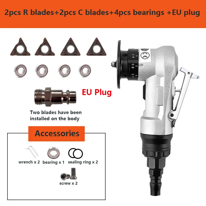 Mini Woodworking Pneumatic Chamfering Tools Deburring 45 Degree Portable Hand Held Aluminum Alloy DIY Metal Trimming Machine - view 5