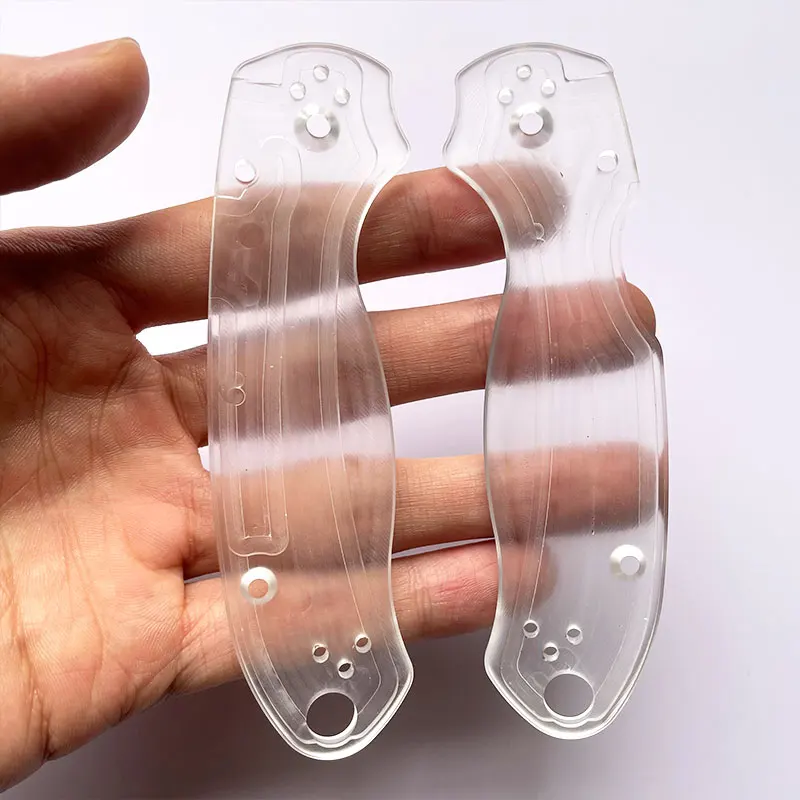 Parche de acrílico transparente Para Cuchillo de araña, Material de parche, accesorios de modificación DIY, Para 3 C223, 1 par, nuevo