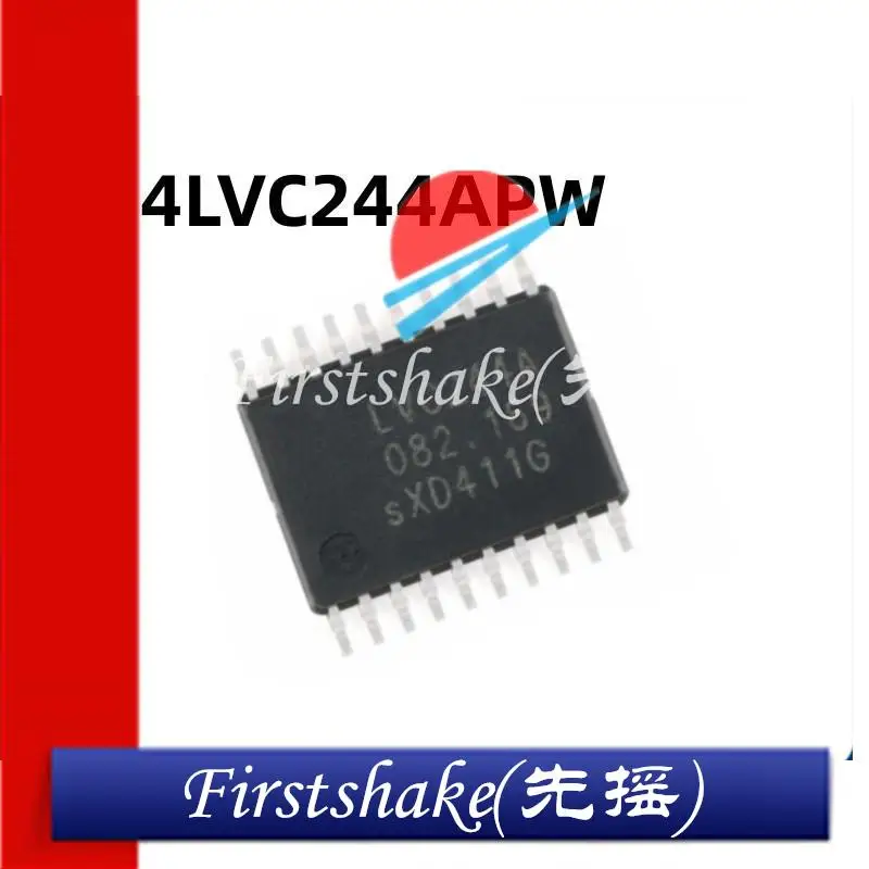 10Pcs New Original Authentic 74LVC244APW,118 TSSOP-20 Three-state Output Eight-way Buffer