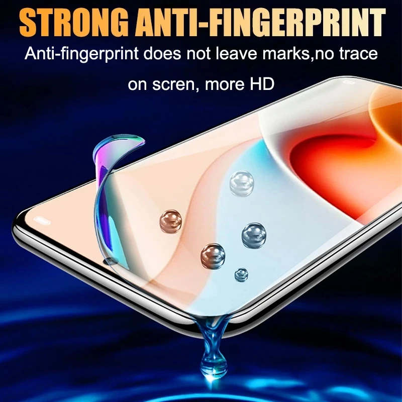 3 Piezas Película de Hidrogel para Xiaomi Redmi 10 10C 13C 13x 13 13R 14C 14R A5 A4 A3X A3 Protector de Pantalla 3