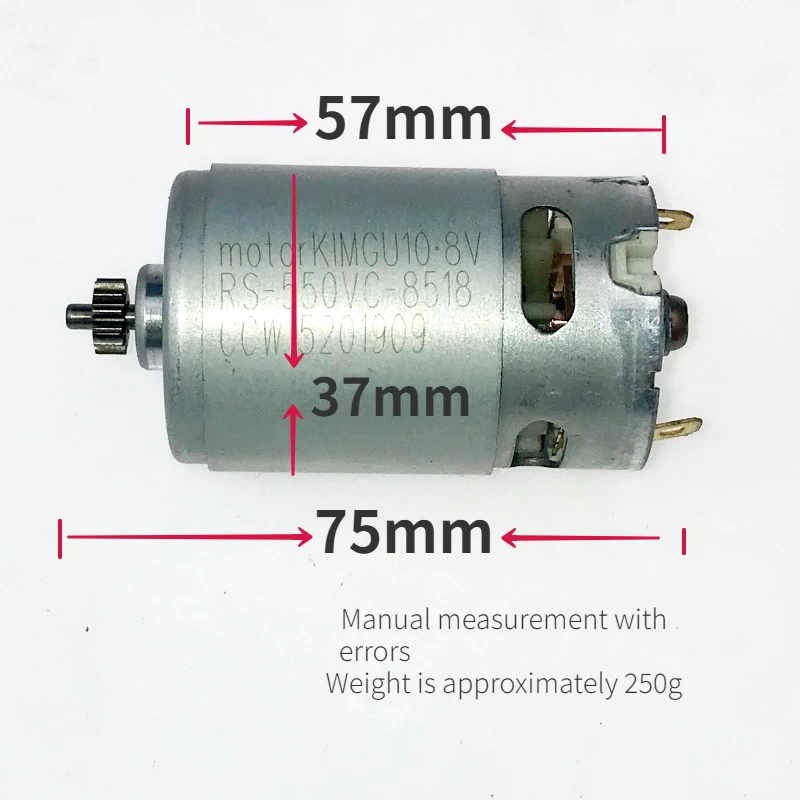 13 Teeth Motor 14.4V Replace for BOSCH GSR14.4-2-LI PSR 14,4 li-2 PSR14.4LI-2 PSR1440LI-2 GSR 14,4-2-li Drill engine