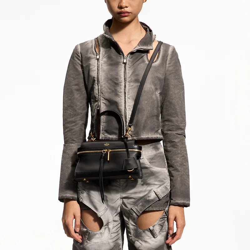 GROTTO Fashion 2025 New Luxury MINI Handbag Shoulder Bag Simple Makeup Bag