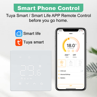 Tuya Wifi Boiler Thermostat Smart Wifi Thermostat Battery-Powered Thermostat Room Wifi Temperature Controller Alexa Google Home
