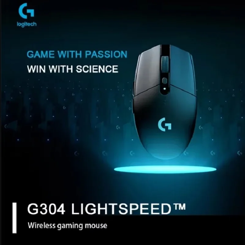 Logitech G304 Computer Gaming 2.4G Draadloze Muis Ergonomische Muis HERO Engine voor LOL PUBG Fortnite Overwatch