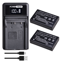 1800mAh NP-120 Battery and Charger for Fujifilm FinePix 603, F10, F11, M603, RICOH Caplio 300G, 400G wide, 500G wide, 500SE, G3