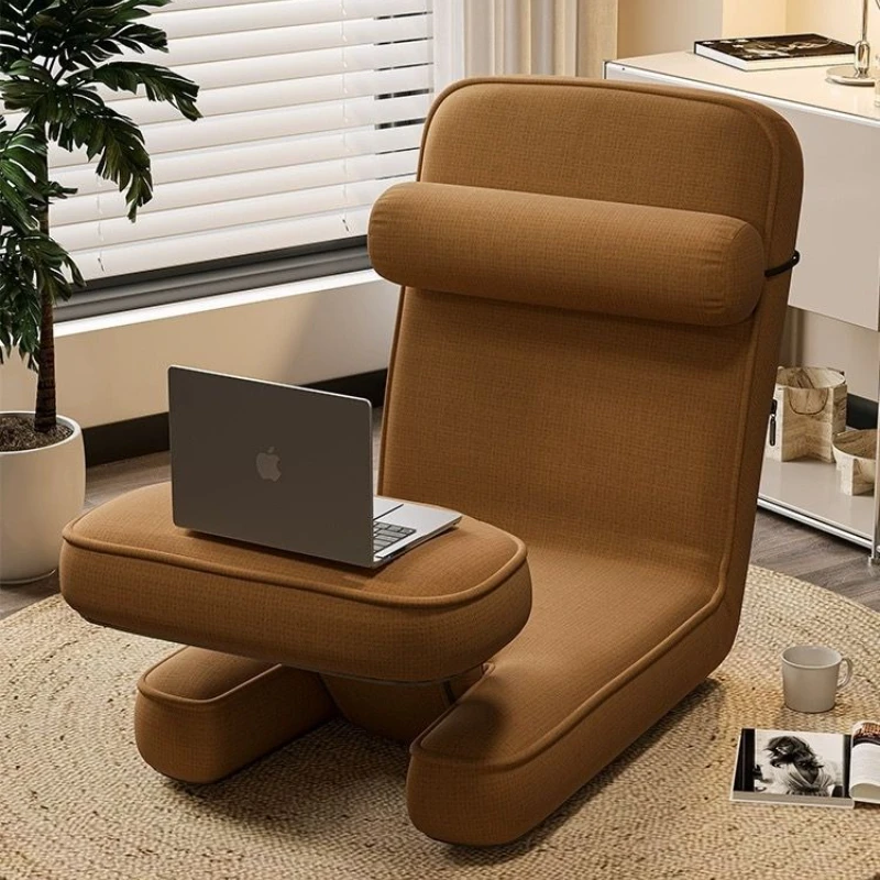 Legless folding lazy sofa chair reclining adjustable computer chair simple modern apartment essential