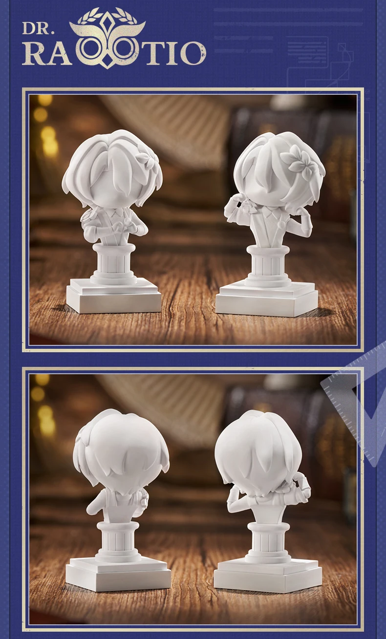 [Original] Spiel Honkai Star Rail Dr. Ratio Cosplay Stempel Anime Cartoon Desktop-Sammlerstücke Ornamente Halloween-Geschenke – Detail 5