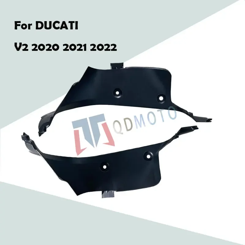 For DUCATI V2 2020 2021 2022 Motorcycle Accessories Unpainted Head tube Trim covers ABS Injection Fairing