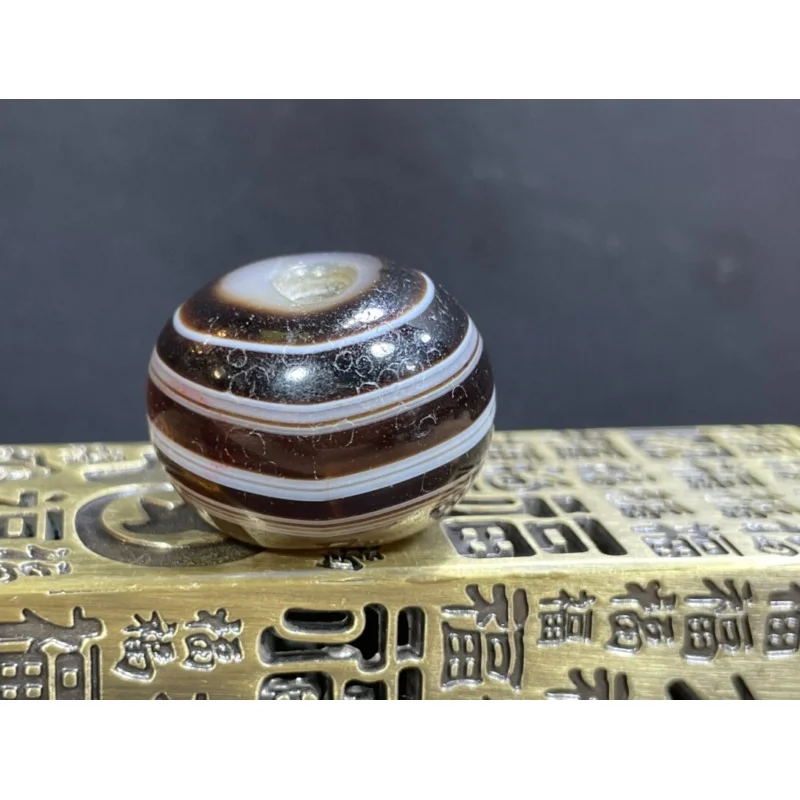 

Tibetan Nepalese Himalayan Ancient agate Old Dzi Talisman Eye Beads Amulet