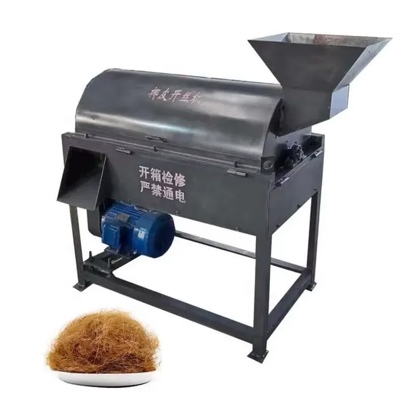for Coconut Shell Fiber Separating Extraction Machine Coir Fiber Making Machine Electric Automatic Coconut Shell Crusher
