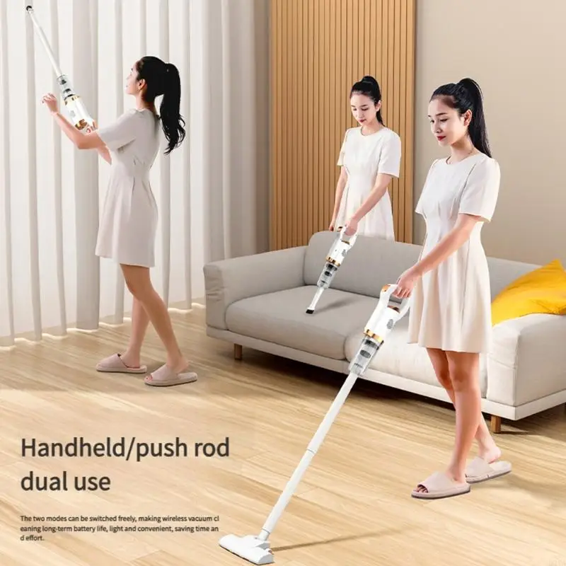 

Portable Car Home Vacuum Cleaner 8500Pa High Suction Power Dust Cleaning Tool Wireless Handheld Cleaner for Vehicle Home D7YA