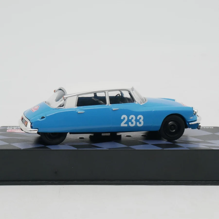 ダイキャスト Ixo 1:43 スケールシトロエン DS 19 WRC 1963 合金車モデルグッズ玩具ギフトお土産ディスプレイ飾り