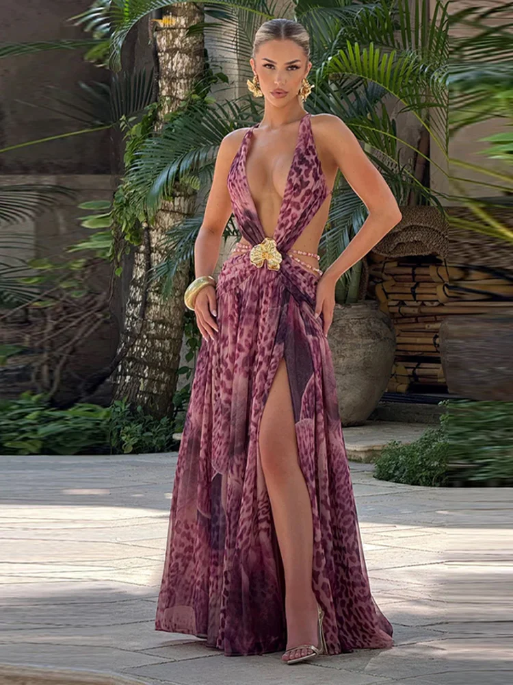 Leopard Print Summer Maxi Dress: The Real Deal for Warm Weather Glamour Leopard Print Summer Maxi Dress: The Real Deal for Warm Weather Glamour