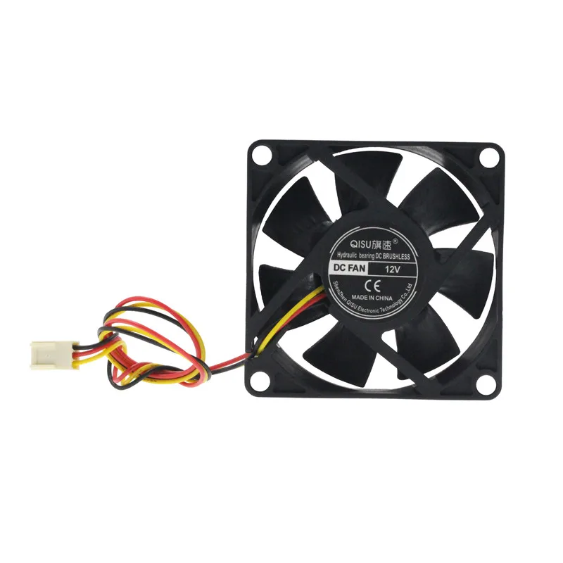 New 7cm 7025 70*25mm 5V 12V 24V cooling fan 2-wire 3-wire test function chassis fan