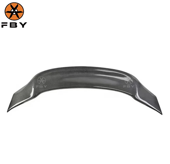 High Quality R Style Carbon Fiber Rear Trunk Spoiler Ducktail Fro  W218 CLS Class CLS63 2014-2016