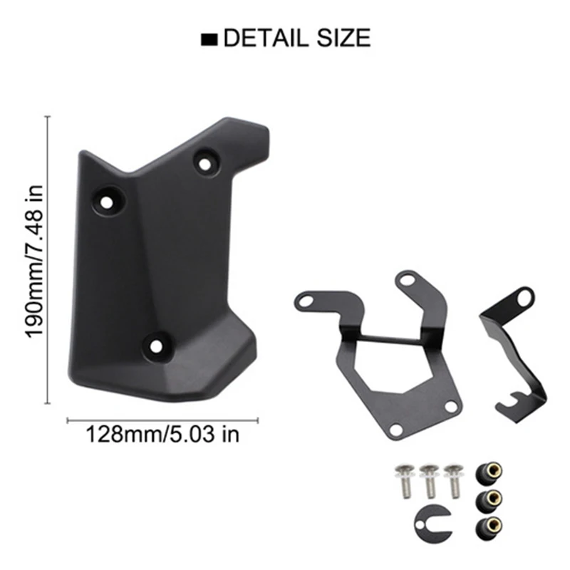 Suitable For BMW R1250GS LC R1200GS Adventure Exhaust Cover Upper Frame Filling Middle Side Panel GS 1250 1200 GS Adv