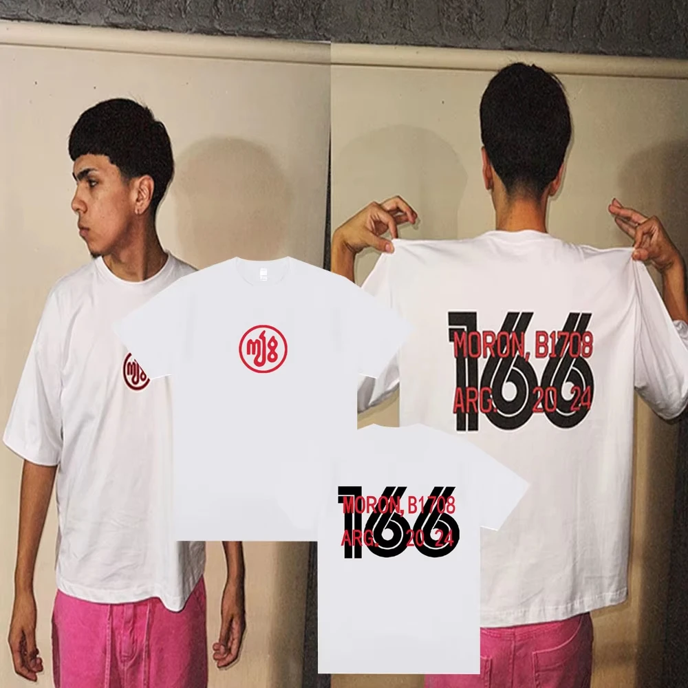 Rapper Milo J 166 Same Style T-shirts Men Women Hip Hop Fashion Oversized Short Sleeve T-shirt Male Casual Crewneck New T Shirts