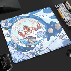 Laptop XS Suture Edge Little Carpet Genshin Impact Mouse Pad Small Office Computer Deskmat High Quality 40x45cm Design Table Pad