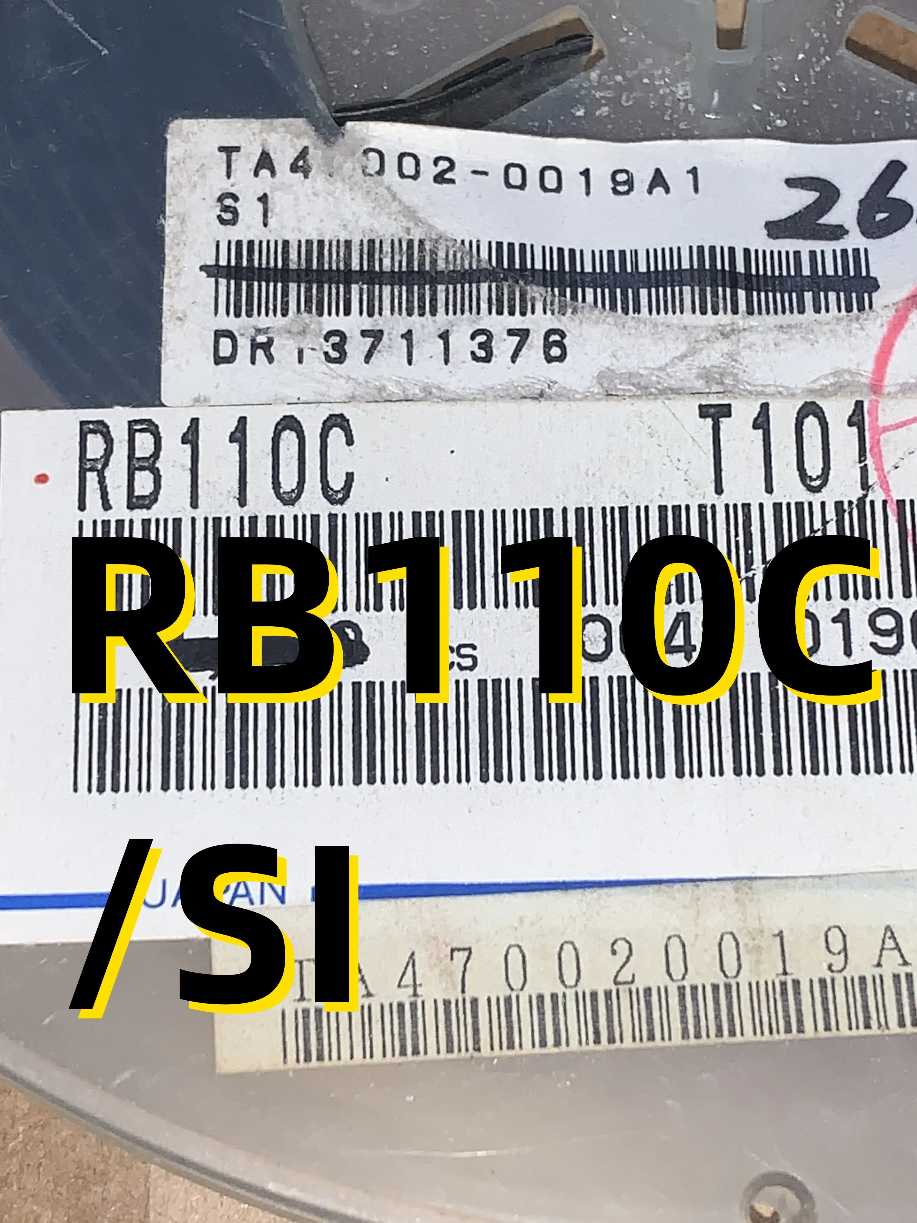 10 piezas RB110C /SI