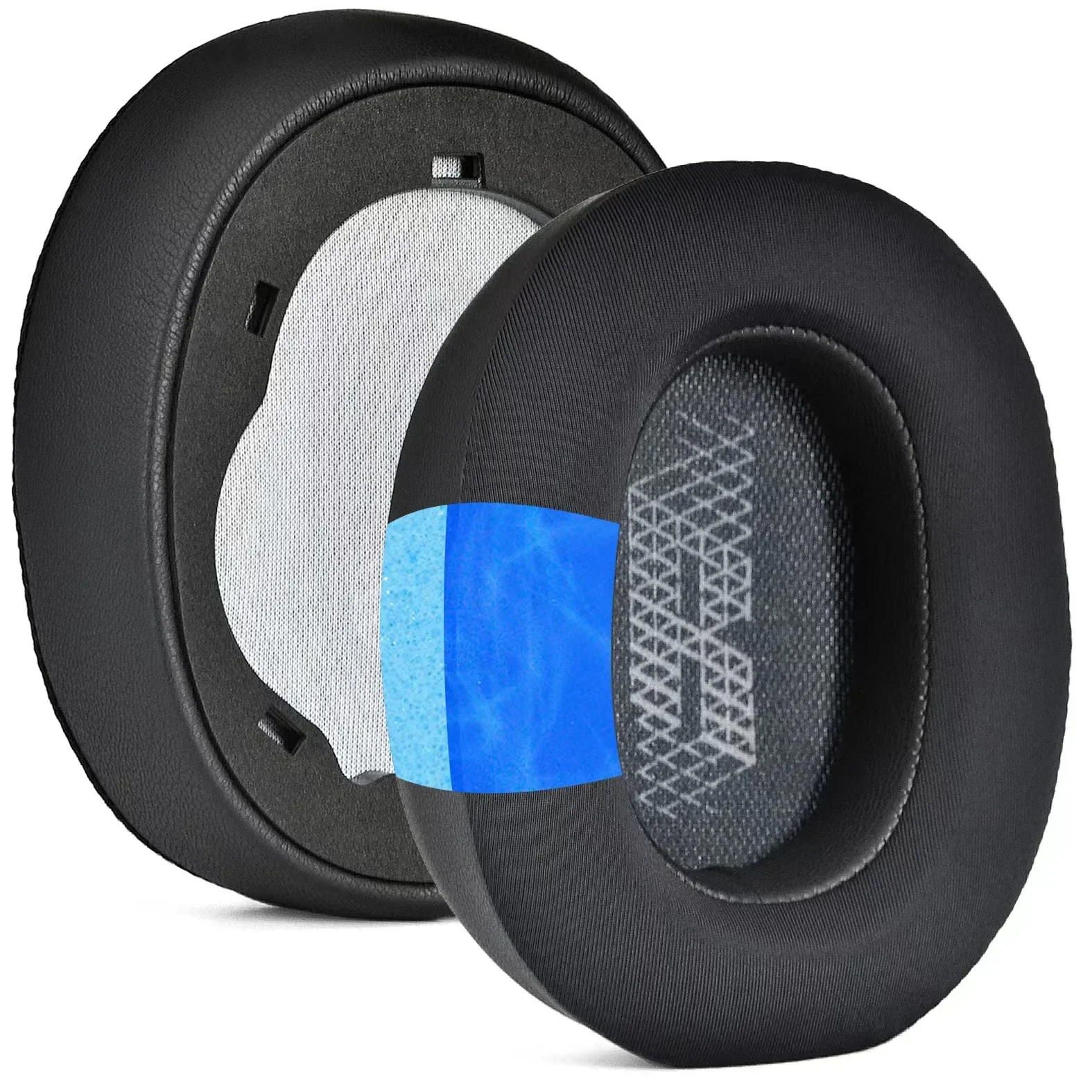 Kühlgel-Ersatz-Ohrpolster für JBL E65BTNC Duet NC LIVE 650/660BTNC Gaming-Kopfhörer BAOMAND