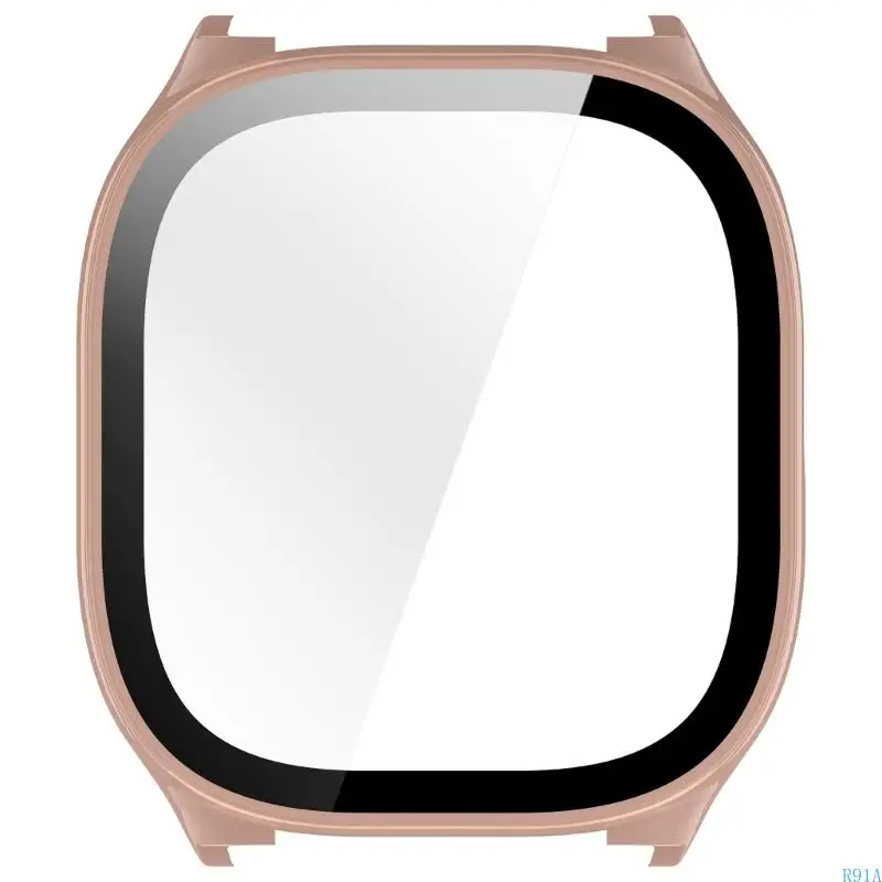 R91A 스마트 워치 커버 쉘 스크린 프로텍터 템퍼링 유리 필름 3