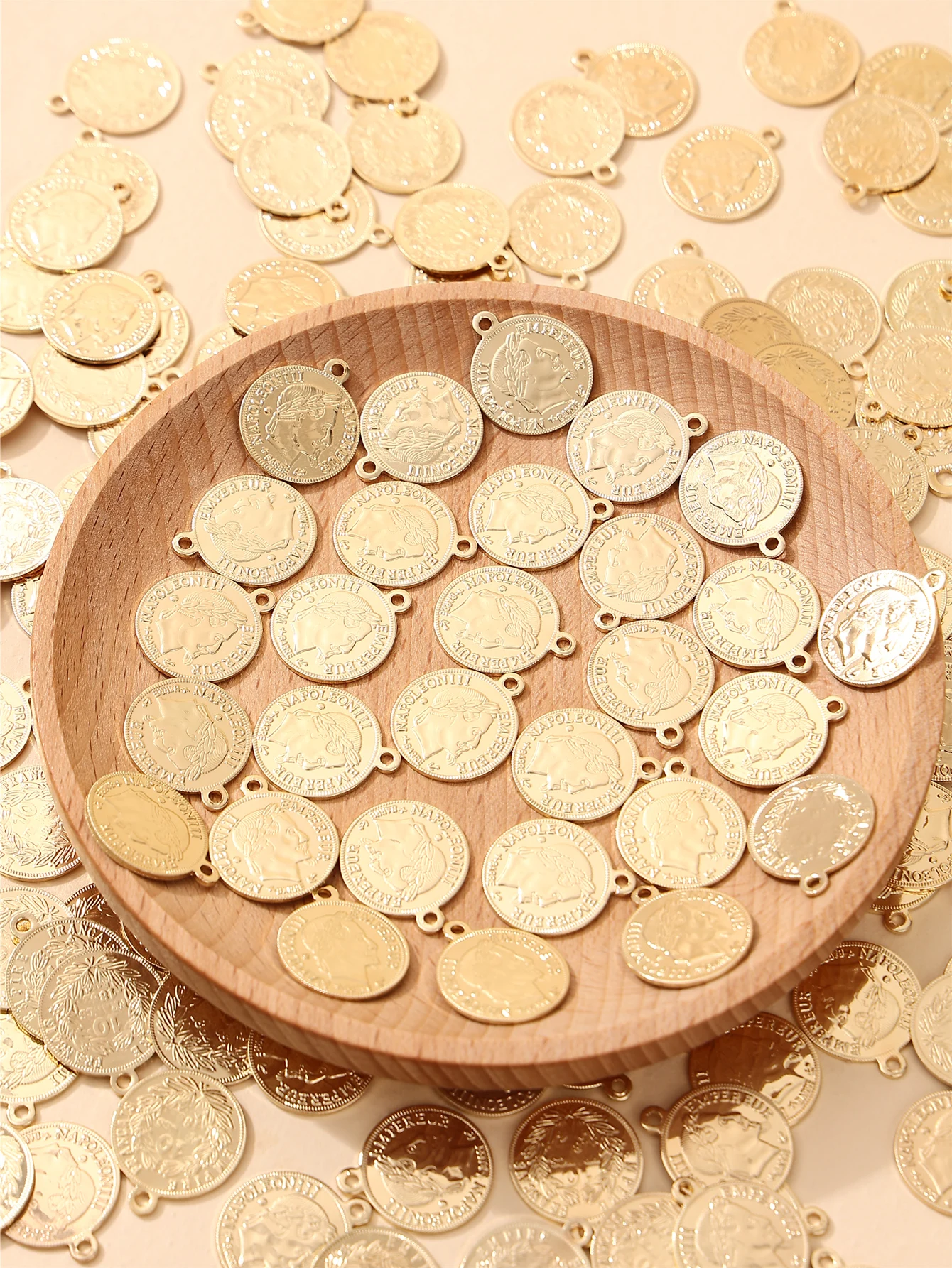 100 قطعة من إكسسوارات سبائك DIY للنساء مطابقة مجانية لصنع أساور وقلائد وأحزمة لحفلات الزفاف #4