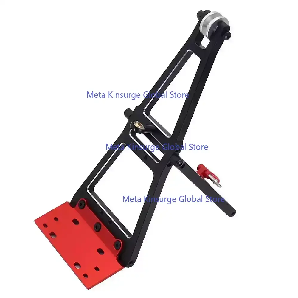 1/10 RC Tow Truck Crane Kit, Winch Double Stent Wrecker Arm for SCX10 TRX4 Capra LCG Crawler DIY