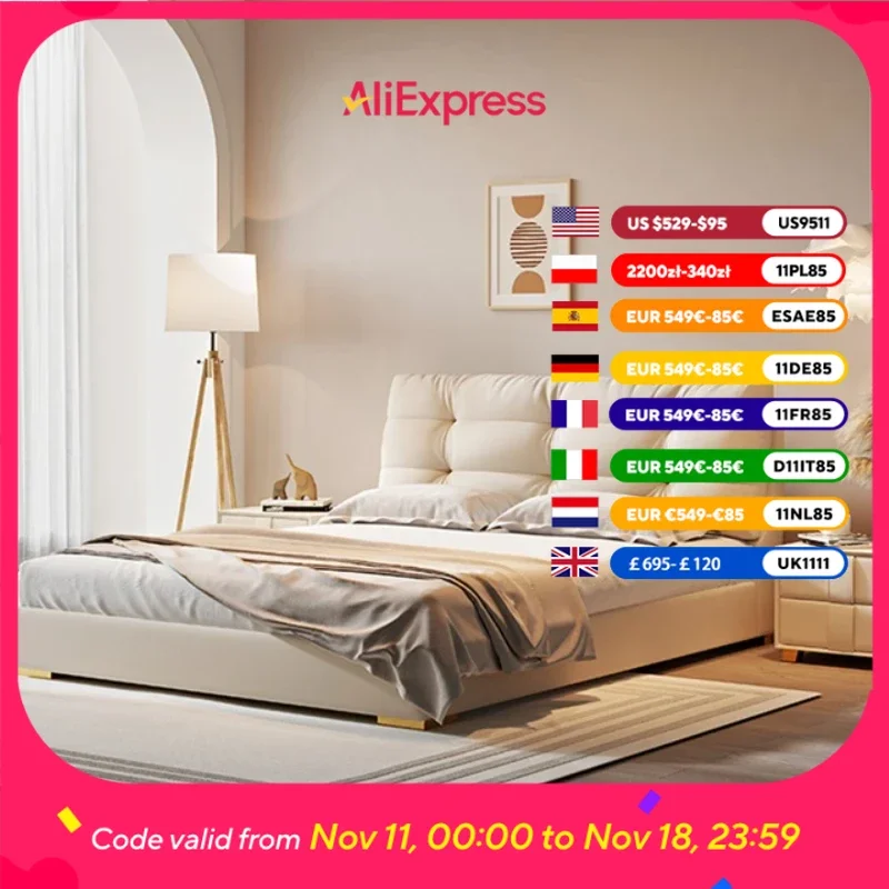 

Современный дом принцессы, каркас двуспальной кровати, простое хранилище, белая кровать-чердак, размер размера «queen-size», Camas De Dormitorio, комплект мебели для спальни