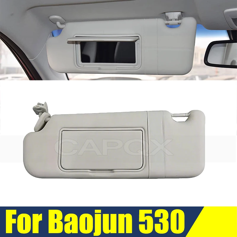 Sun Visor For Baojun 530 Side Shade Sunvisor With Mirror Sunshade Cover Shade Sun Visor