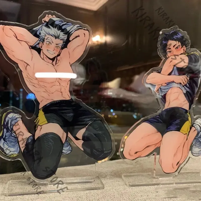 

Хайкю!! Akaashi Keiji Kotaro Bokuto Kawaii акриловые декоративные украшения аниме очаровательный косплей Рождественский аксессуар-талисман подарок