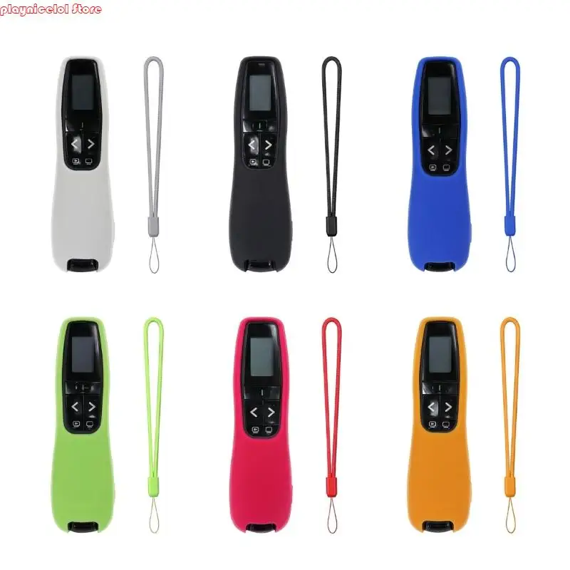 E8BA Antishock Silicone Case para o apresentador R800 Apresentador sem fio Antidust tampa macia aprimorada