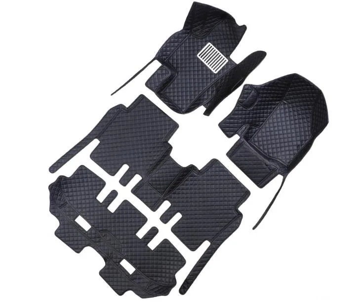 Custom special car floor mats for Hyundai Santa fe 6 7 seats 2026-2024 Top quality waterproof durable carpets for Santafe 2025