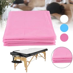 10pcs Disposable Bed Sheet Massage Sheet Beauty Salon Spa Travel Hotel Perforated Non-porous Non Woven Sheet 80x180cm