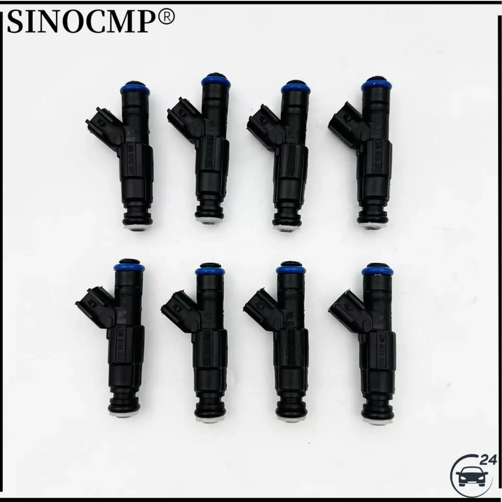 

8pcs 0280156081 Fuel Injectors for MPI MerCruiser Volvo Penta V8 Car Parts Engine Parts Fuel Supply System Fuel Injector