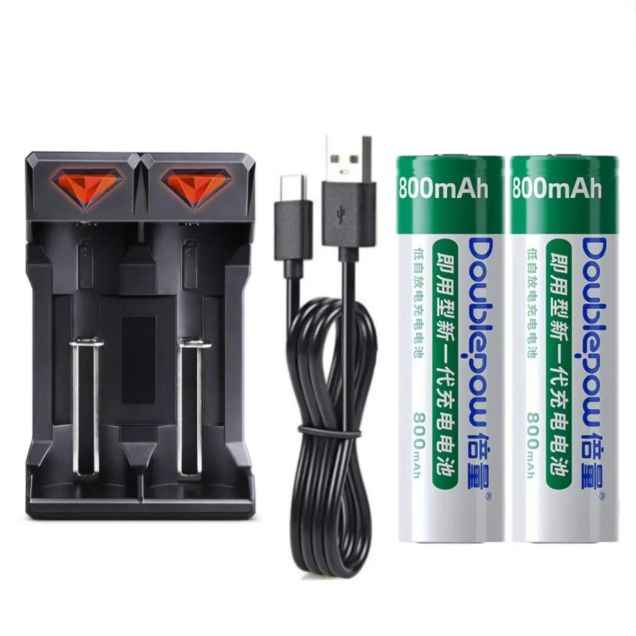 14500 аккумулятор 3,7 В 800 мАч литиевая аккумуляторная батарея зарядное устройство для фонарика бритва радио микрофон динамик дверной звонок игрушка