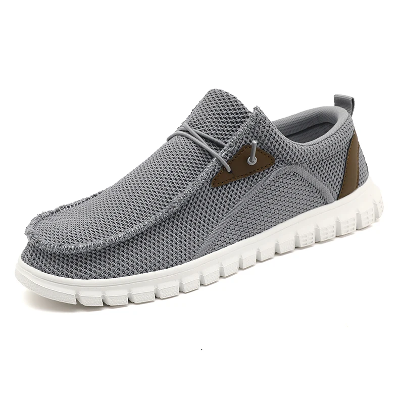 

Men's Breathable Mesh Slip on Loafers Lightweight Comfortable Casual Shoes for Men Soft Sole Everyday Walking Shoes Size 39-46