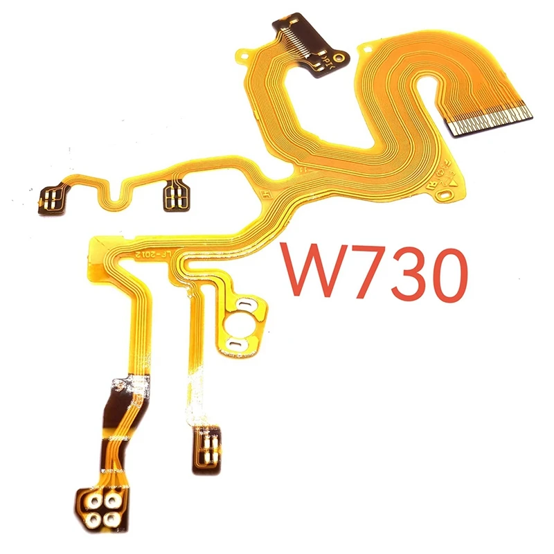 Lens Back Main Flex Cable For SONY DSC-W730 Digital Camera Lens Cable Lens Rear Seat Without Socket