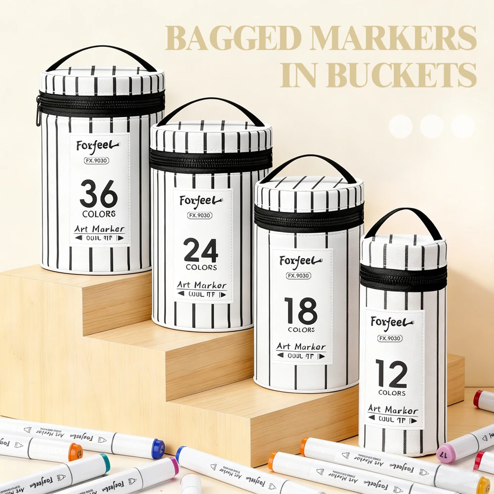 

12/18/24/36/48 цветов, двухнаконечные акриловые маркеры, портативные удобные для рисования, рисования яичного камня, принадлежности для рукоделия в стиле рок