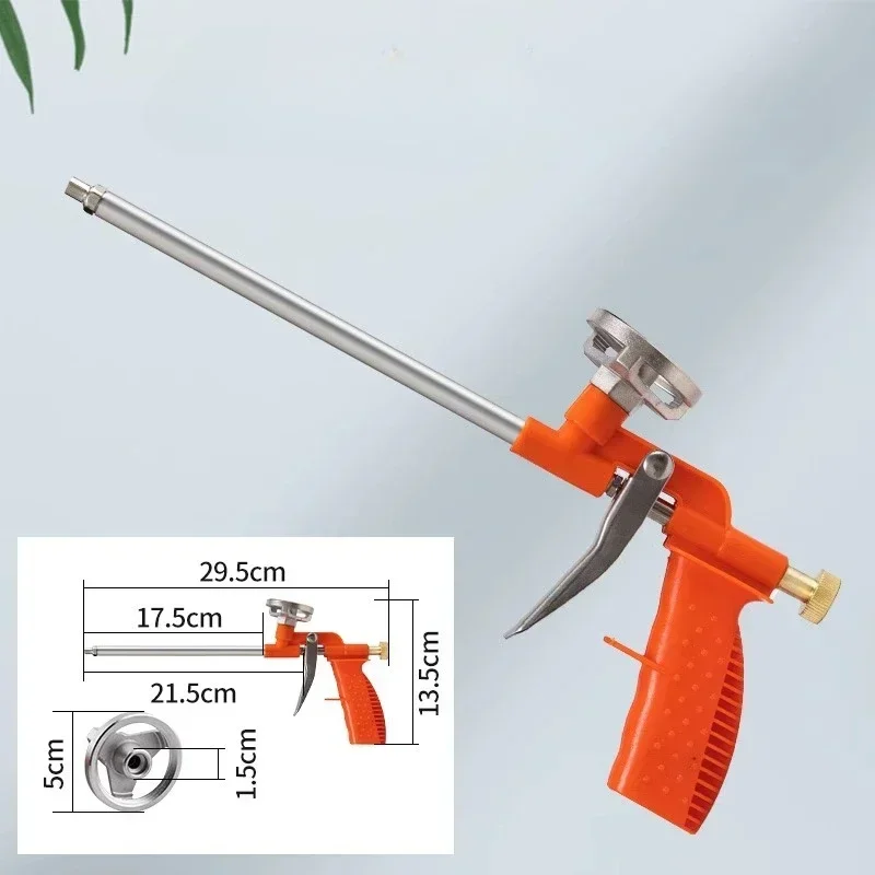 Pistolet pulvérisateur en métal en expansion de mousse, PolyVrTrigger, outil de calfeutrage pour la rénovation de la maison, odorà colle à jet moussant, pompe de pulvérisateur, mastic