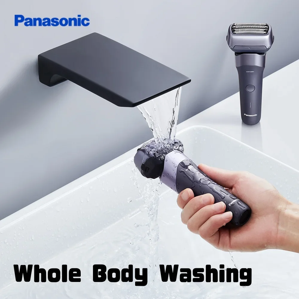 باناسونيك الترددية ماكينة حلاقة كهربائية صغيرة البرق RM35 كامل الجسم غسل الجاف الرطب استخدام 1 ساعة شحن سريع أداة تهذيب الرجال