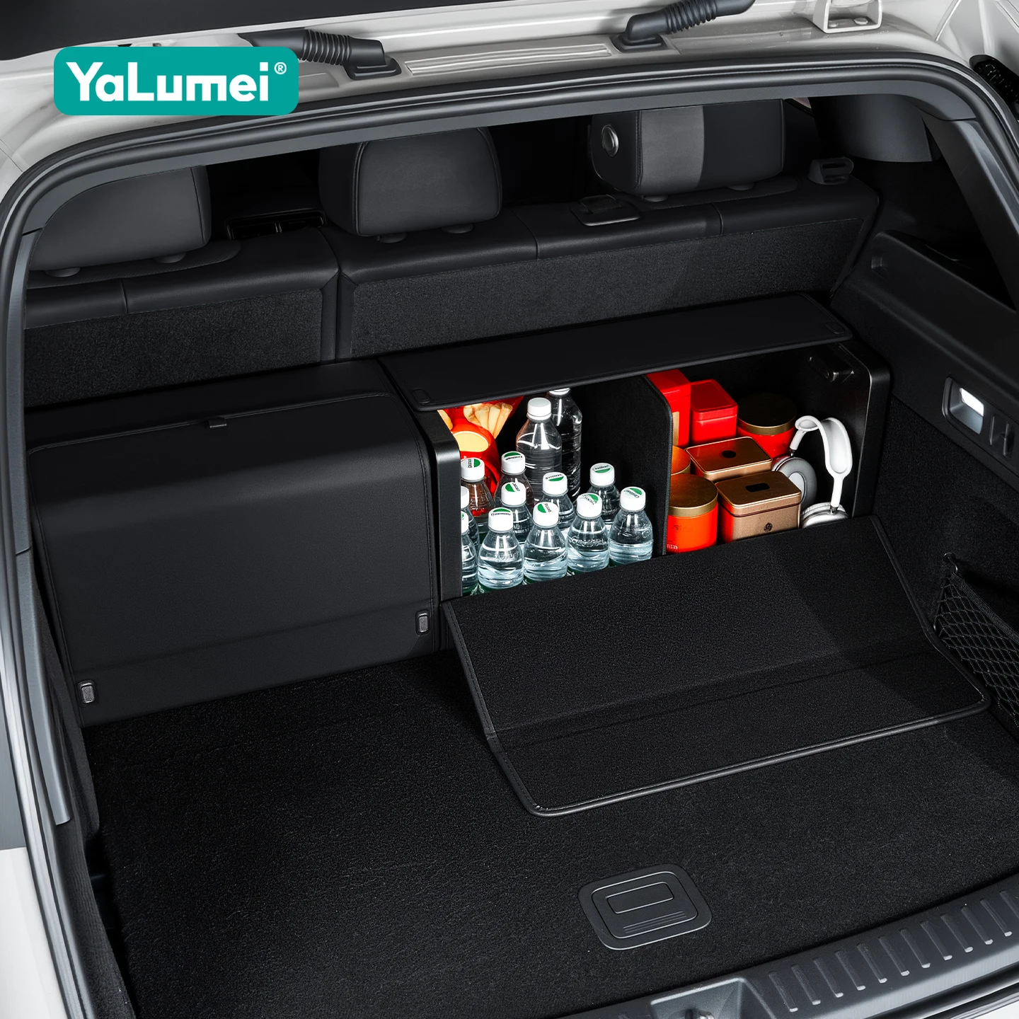 For Mitsubishi Pajero 2 3 4 Montero Shogun MK2 MK3 MK4 V20 V60 V80 V73 V93 Foldable Car Trunk Storage Box Organizer Package
